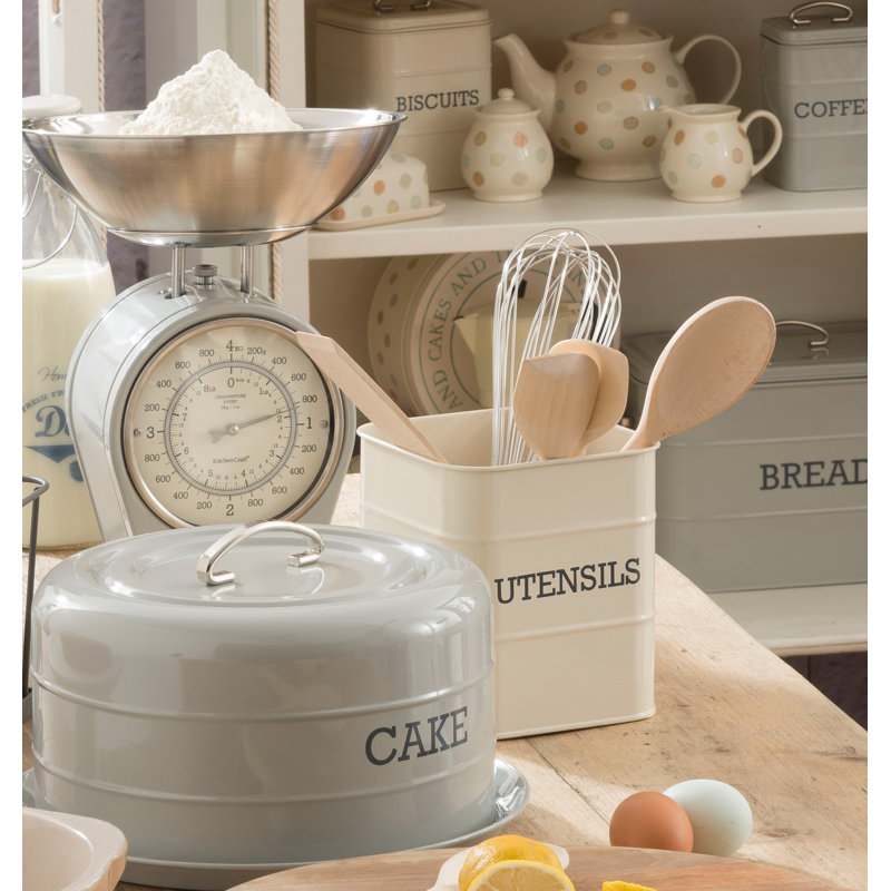 Living Nostalgia Utensil Holder, Cream