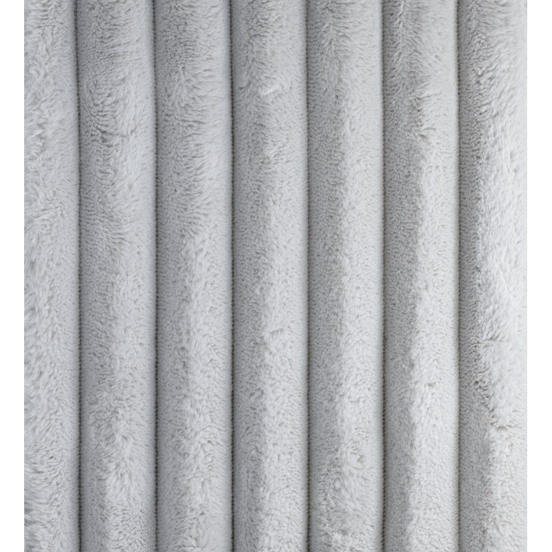 Causeuse inclinable rembourrée 79 po Bre, Gris Mega