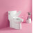 SUNNY HOUSE 1.28 Gallons GPF Elongated One-Piece Toilet