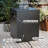  56-Inch Rectangle Iron Gas Fire Pit Table, Includes Tank Cover and Wind Guard-2088043293