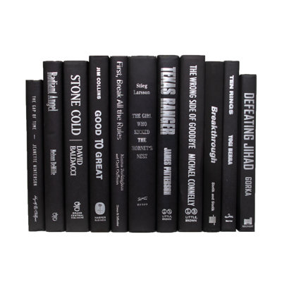 Ensemble de livres décoratifs modernes l 12 "