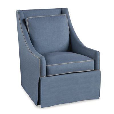 Teagan Upholstered Slipcovered Armchair