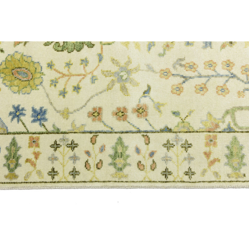 Tapis Oushak Chobi Mute, Rectangle 2 pi 11 po x 5 pi 2 po 