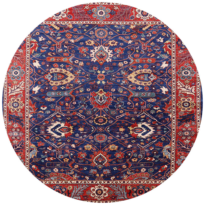 Oesch Oriental Indoor Rug, Round 4'
