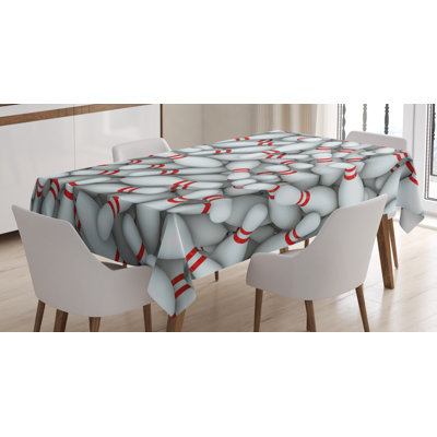Bowling Party Dining Room Kitchen Tablecloth