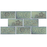 Antic Feelings 3" x 6" Ceramic Patterned Subway Tile