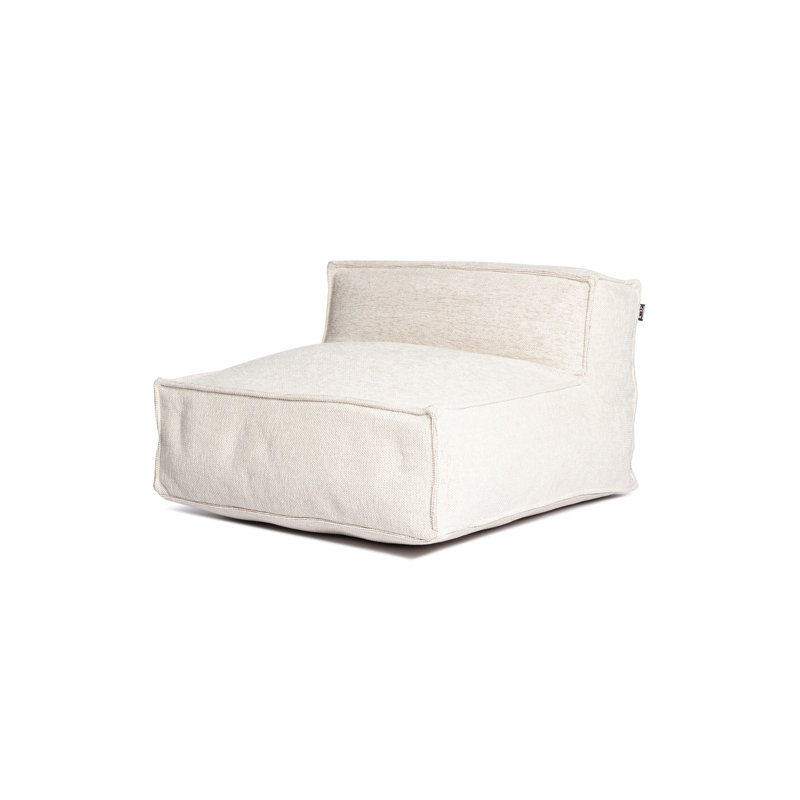 Siège simple soyeux, Beige
