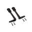 Porte-escalier solide en aluminium poli pour tapis (paquet de 13)