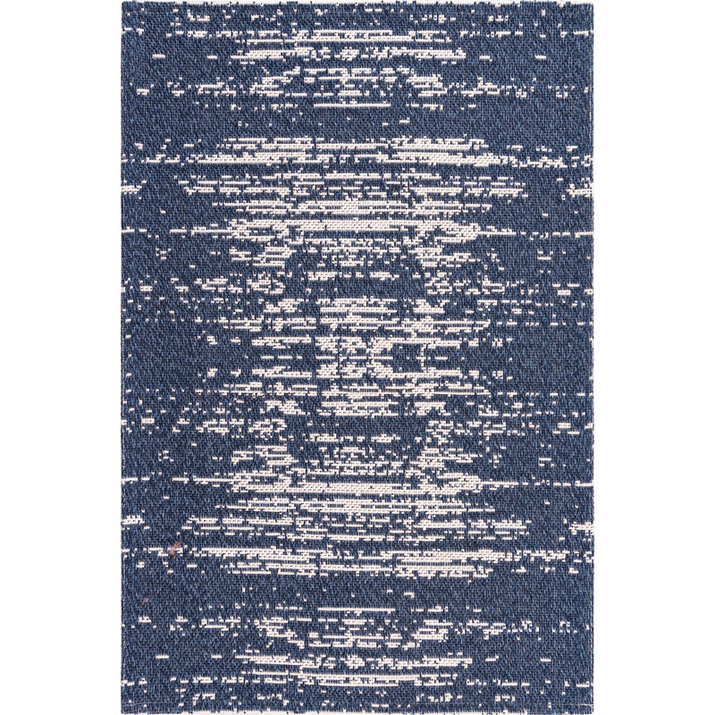 Draco Cotton Abstract Indoor Rug, Rectangle 2'2" x 3'