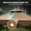 8 pi L 8 pi. D Pavillon de jardin en acier-93869505