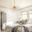 Modern 12-light Linear Chandelier With Clear Glass Globes-1787687183