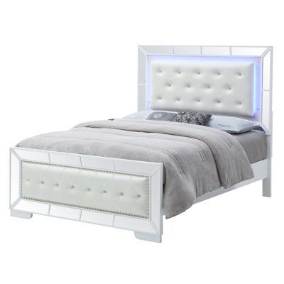 Lit contemporain Elegant Silver Champagne