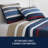 Nautica Bradford Cotton Reversible Navy Quilt Set-94286797