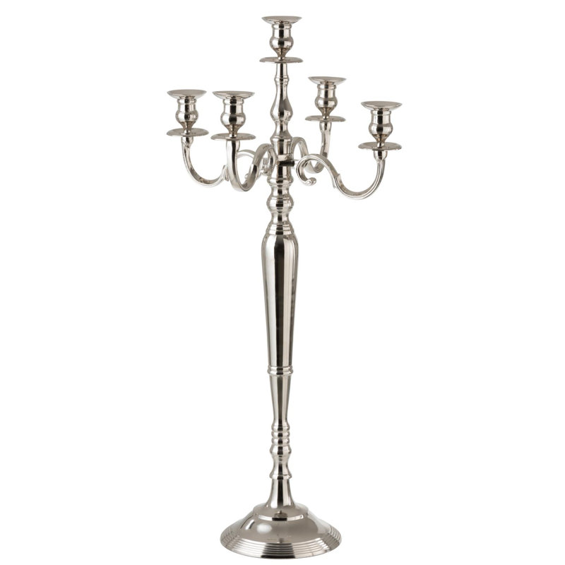 Menaje Aluminum Tabletop Candelabra