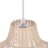 Calpella -Natural and White Rattan Light Pendant-2078343070