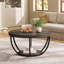 Table basse ronde à 2 niveaux-385847529