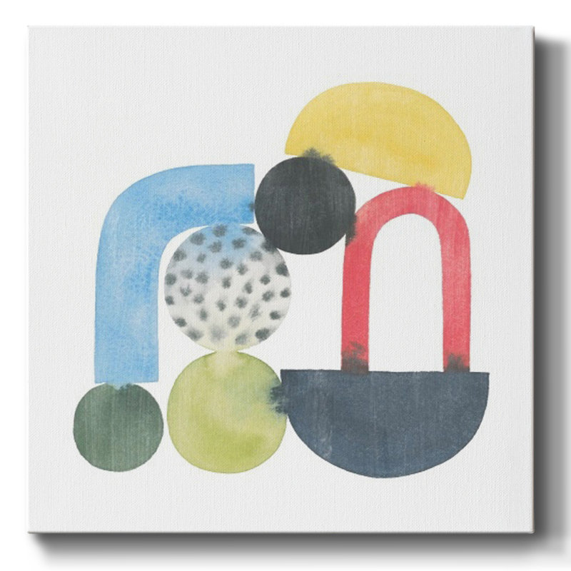 Building Blox I-Gallery Wrapped Canvas, H 24 po x l 24 po