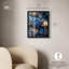 Décoration murale géodésique Oceanic Gold Sparkle-115125656-115125657
