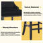  Ensemble de 4 tabourets de bar rembourrés Modern Velvet-1718480910