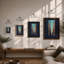 Urban Canyon: Art Deco - Framed Print-406081241-406081243