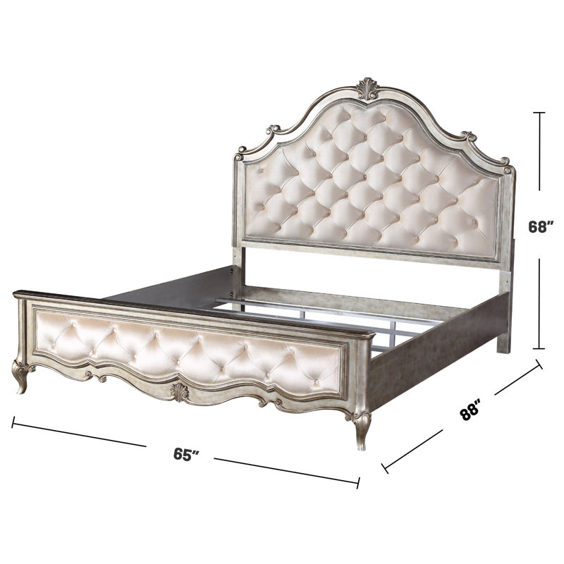 Hefley Upholstered Standard Bed, Queen