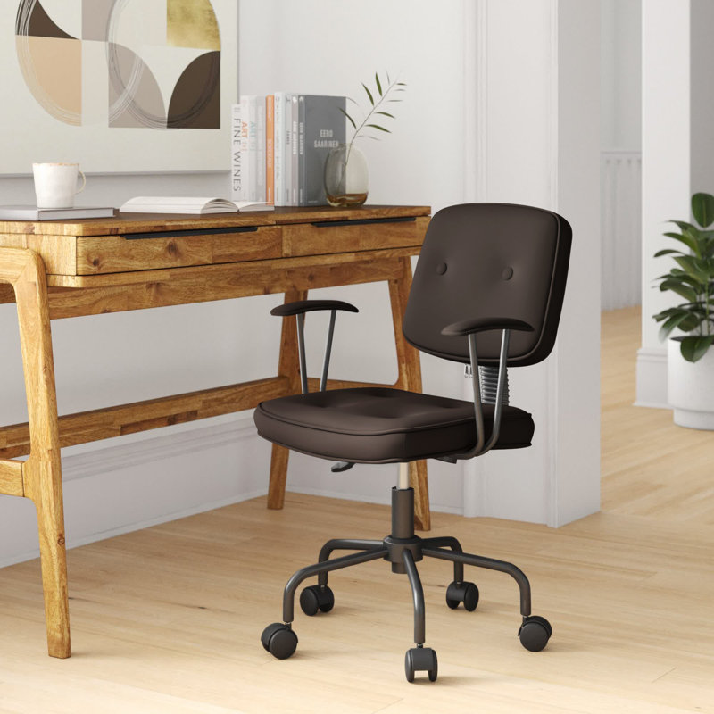 Office Chair, Dark Brown