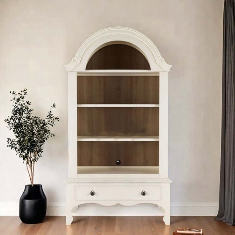 Vintage Old Style Display Cabinet Bookcase