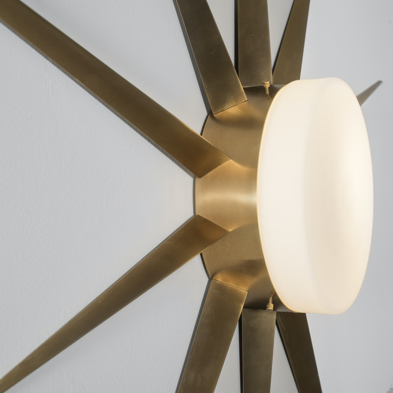 1 - Light LED Flush Mounted Sconce