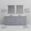 Ensemble de meuble-lavabo double 84 po Dukes-87292600-112871441