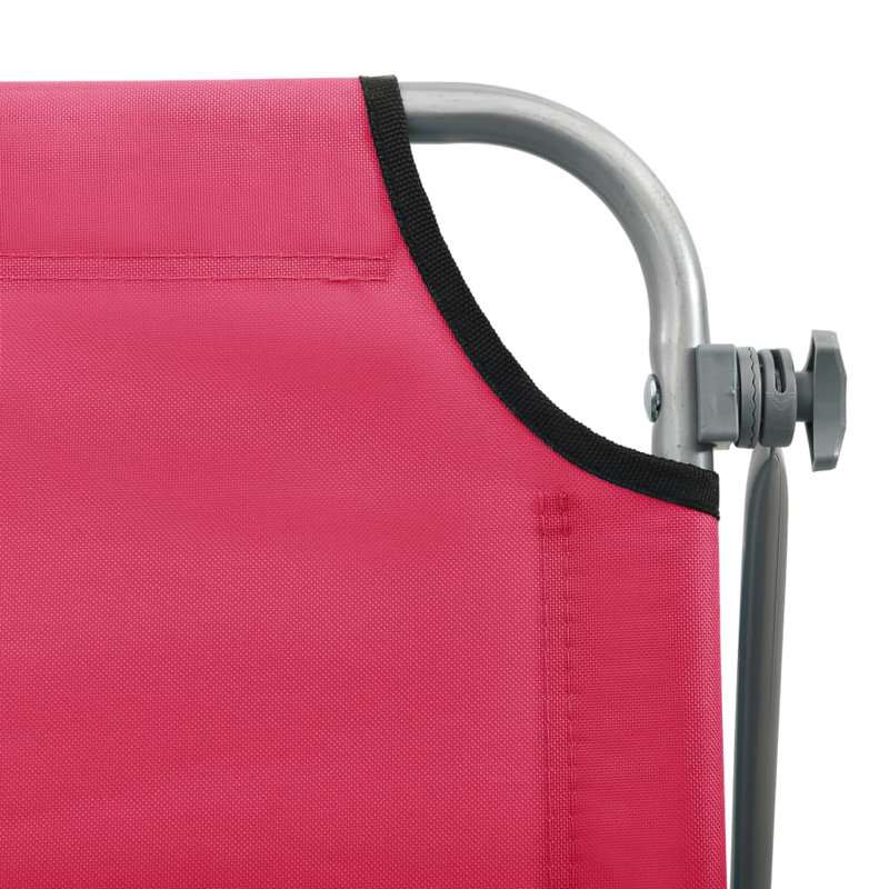 Méridienne simple 28,6 po Ather, Rose