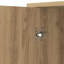  Sideboard Artisan Oak 100 X 33 X 75 Cm Engineered Wood-98072278