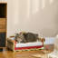 Cat Scratching Board Cardboard Sofa with Catnip 58 x 295 x 29cm