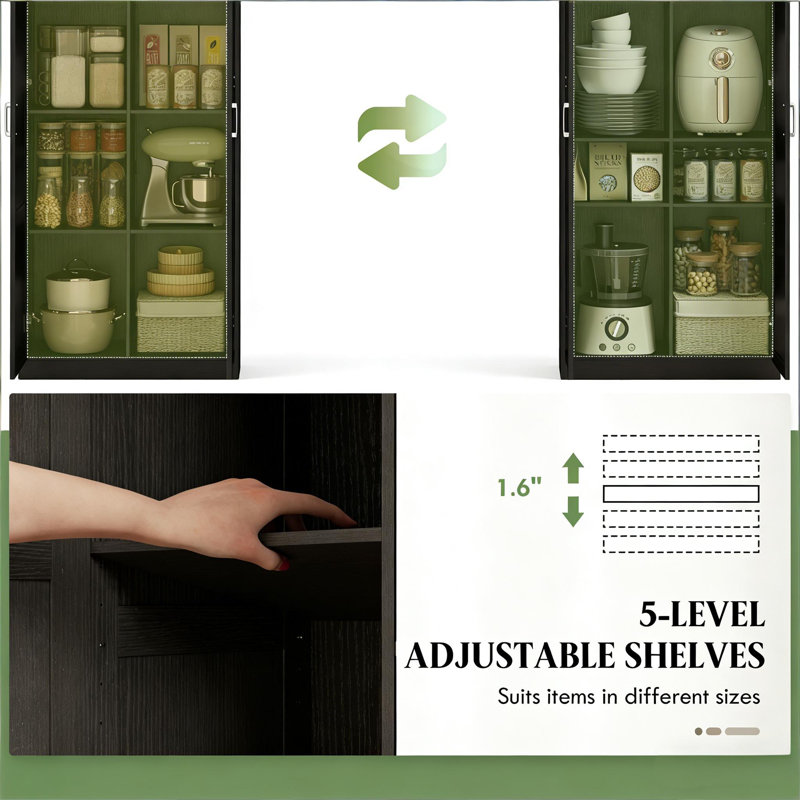 Armoire de maison, armoire de garde-manger, armoire de salle de bain