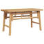 Solid Wood Bamboo Outdoor Bench-1308588024