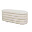 Kyrsten Acrylic Upholstered Storage Bench
