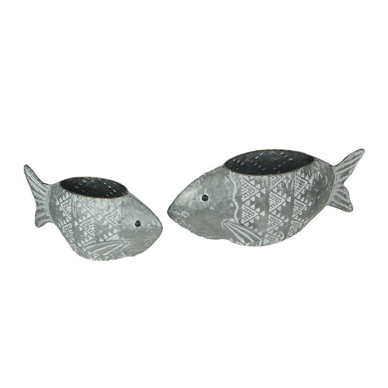 Waqar Metal Statue Planter