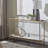 Hanriette 52'' Glass Top Console Table-1091104820