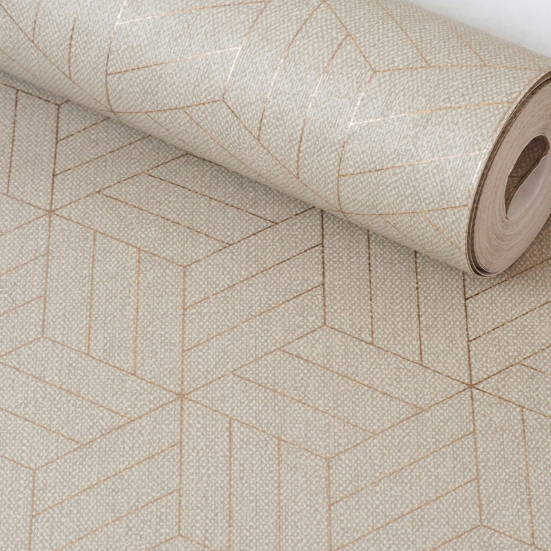  Rouleau de papier peint Luxe Contour, Caramel