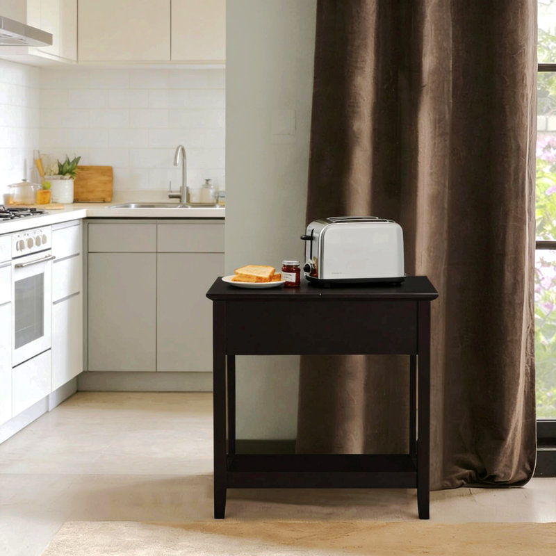 Table de rangement mince, table d'appoint étroite, table de bout