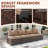 4 -Person Rattan Patio Safo With Cushions-552961611-552961615