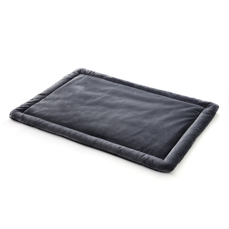 Tapis de lit pour chien Mckoy, H 1,5 po x l 42 po x P 28 po, Gris