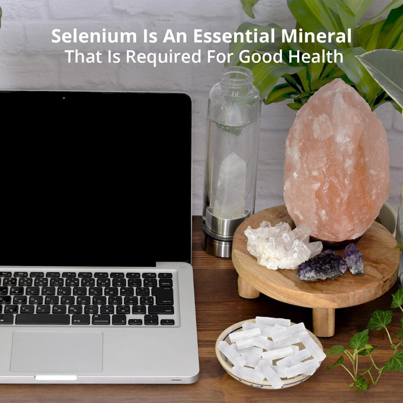 Polished White Selenite Crystal Sticks Set for Healing and Decoration