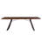 Whist Acacia Solid Wood Top Metal Base Dining Table-532316014-532316008-532316011