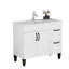 Meuble-lavabo moderne de 39,4 po Walden avec charnières à fermeture en douceur et fabrication robuste