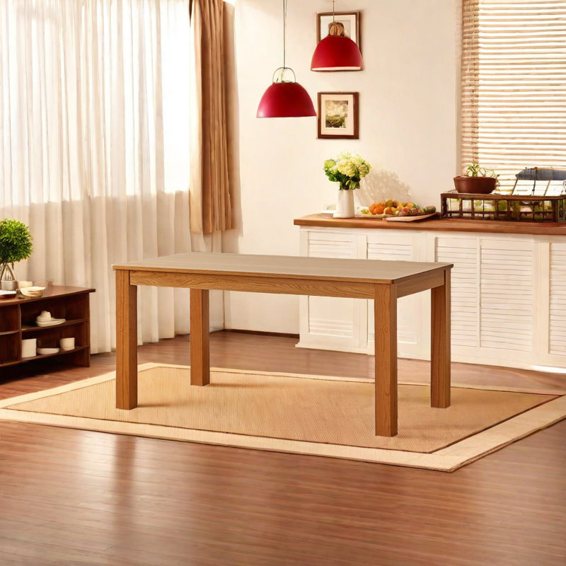 Table de salle à manger Siqi, H 29,52 po x L 78,74 po x l 31,49 po