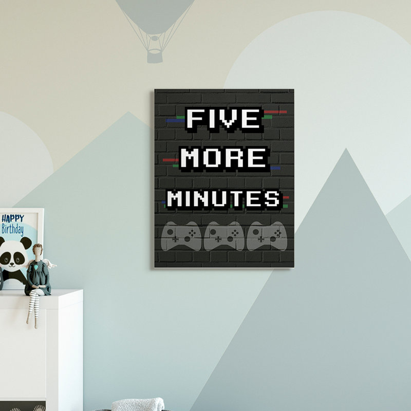 «Abdul-Azeez, cinq minutes de jeu vidéo», Toile tendue, H 40 po x l 30 po x P 1,5 po
