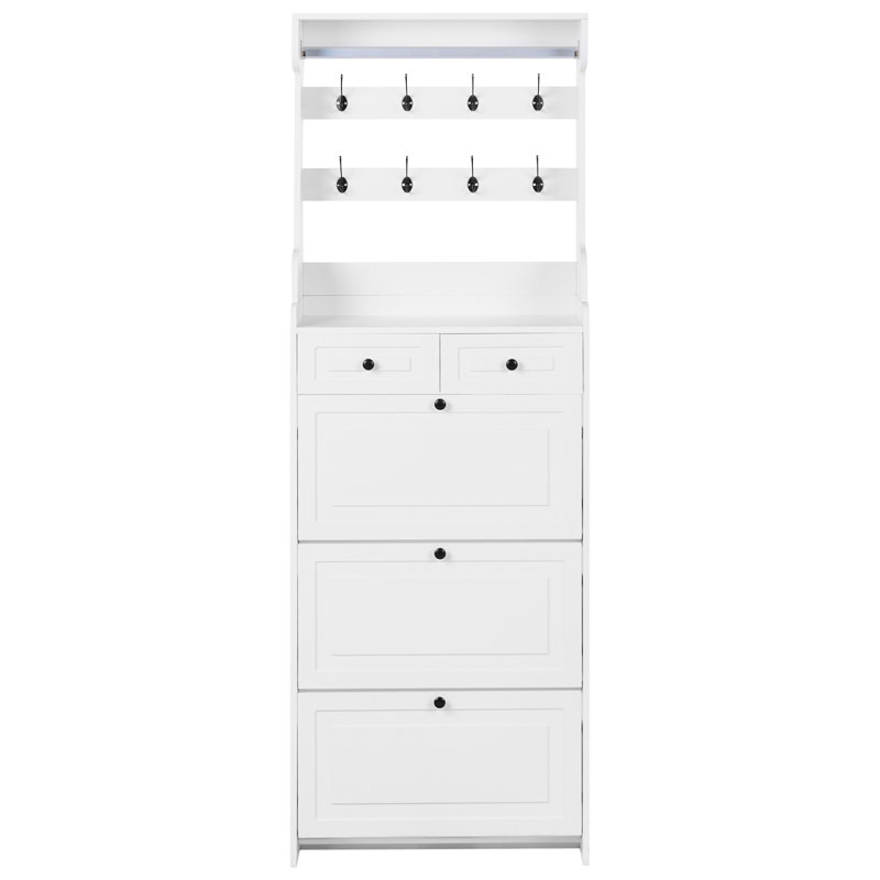 12 Pair Shoe Storage Cabinet