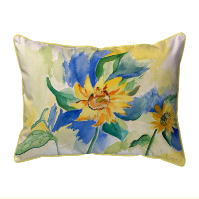 Coussin lombaire intérieur / extérieur Sunflower