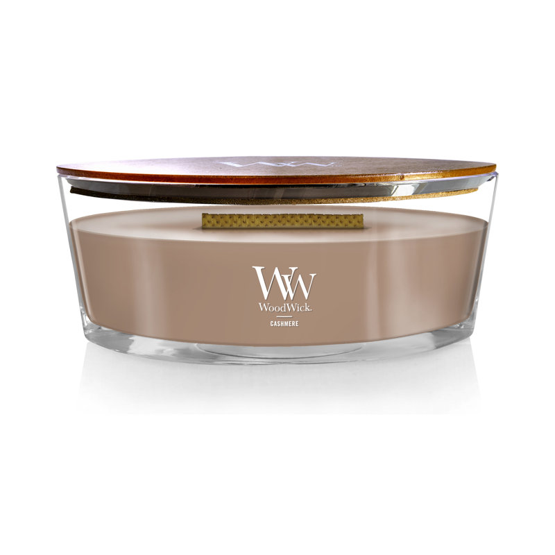 Bougie WoodWick® Chai Ellipse, Brun moyen