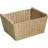 Bay Isle Home™ Ludmilla Rectangular Multi Purpose Water Hyacinth Baskets with Handles - 16" x 12" x 13"